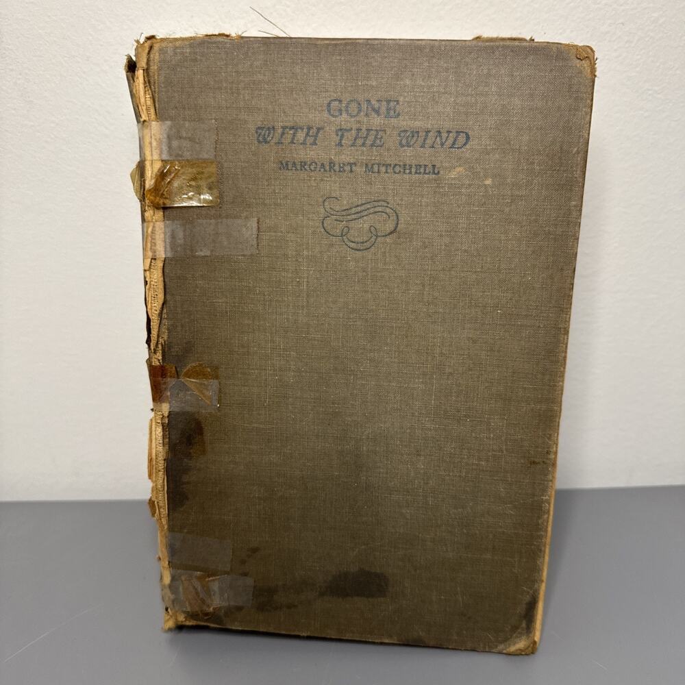 Gone with the Wind by Margaret Mitchell First Edition October 1936 Printing